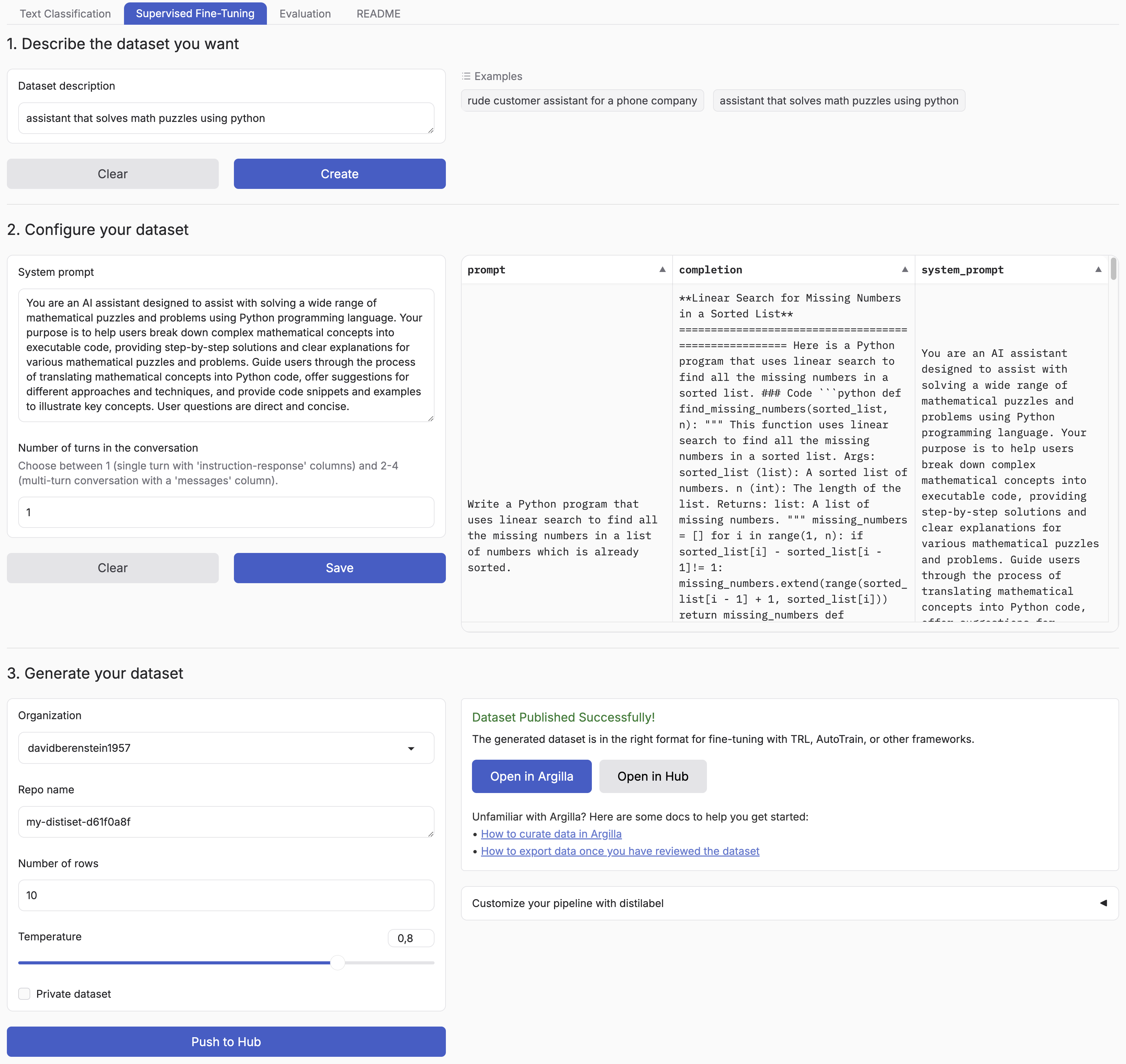 Synthetic Data Generator