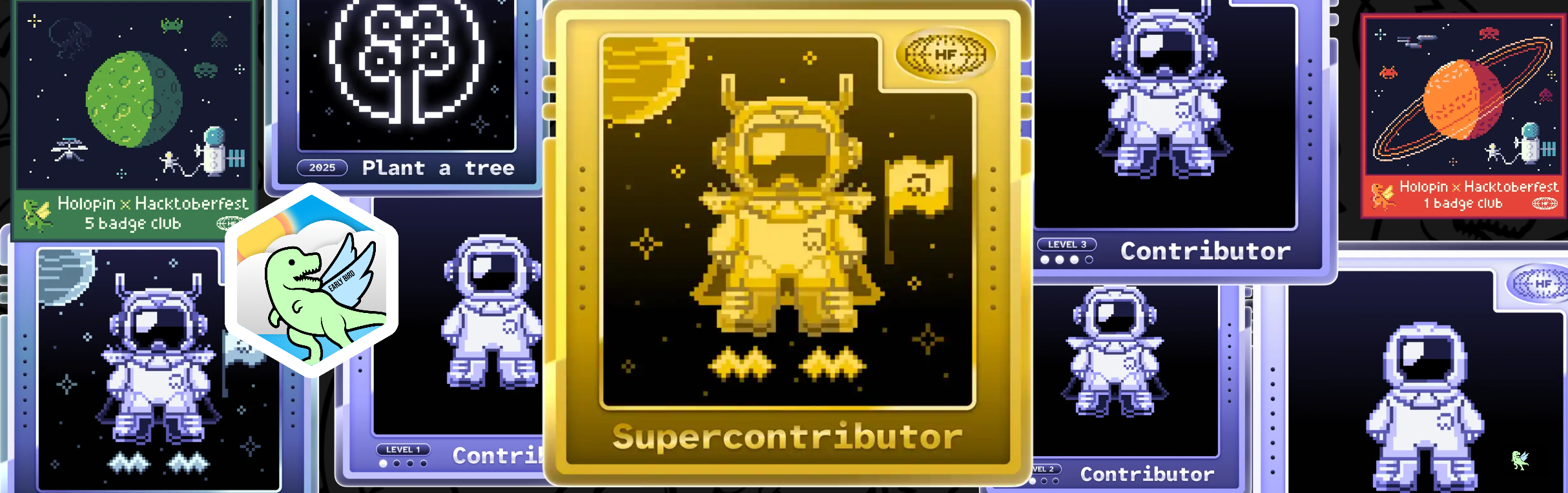 An image of @nishat30's Holopin badges, which is a link to view their full Holopin profile