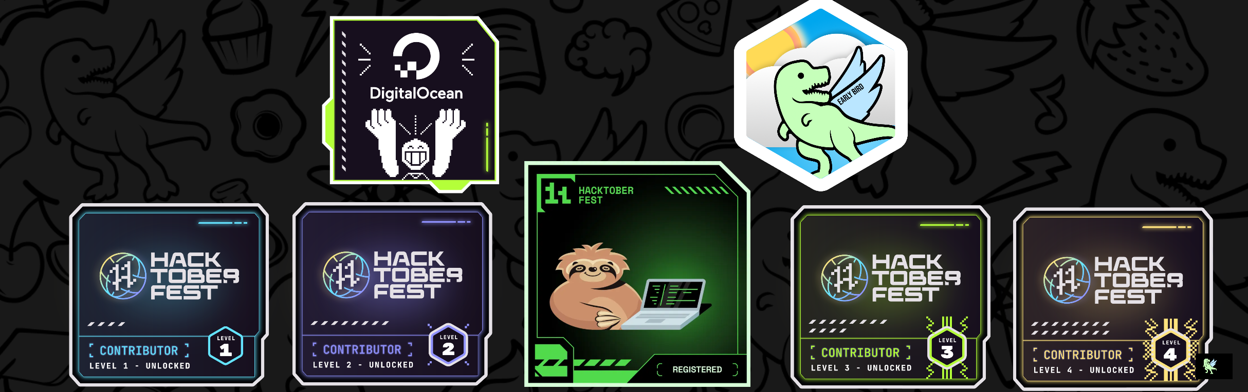@srisuma13's Holopin board