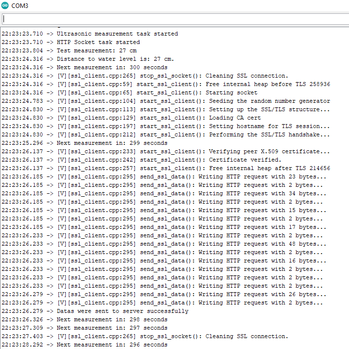 WiFiClientSecure Arduino Core 1.0.6