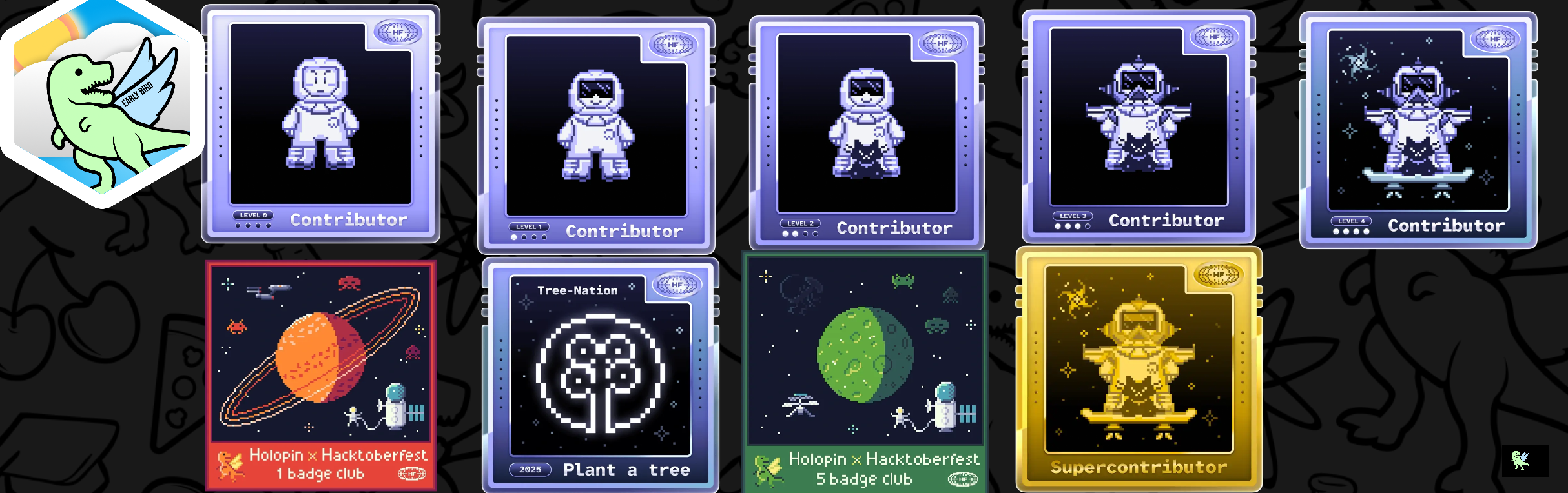 @piyushkumar62's Hacktoberfest Badges